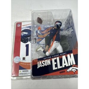 NFL Denver Broncos Sports Picks Series 11 Jason Elam Action‎ Figure